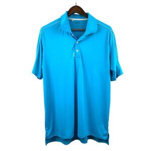 Men’s Adidas Blue Golf Shirt Size L